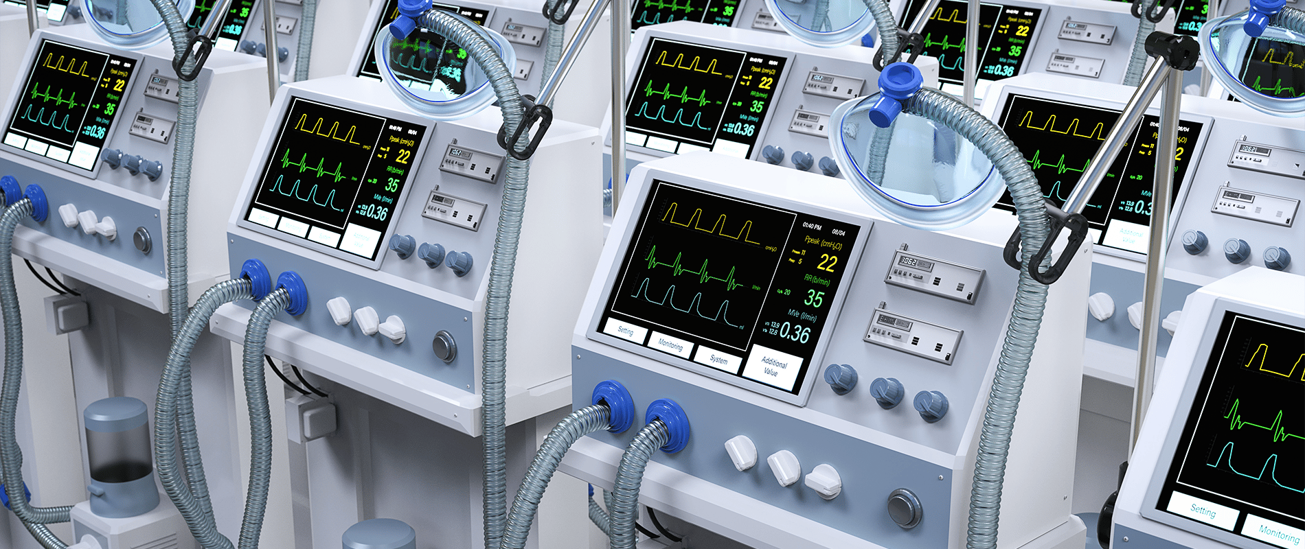 Medical-Ventilator-machines